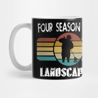 Four Season Total Landscaping Shirt Man Woman Gifts Mug